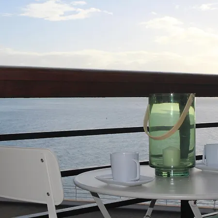 公寓 Castillo Santa Clara Estudio Con Vistas Laterales Al Mar 托雷莫利诺斯